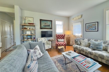Vineyard Haven, Martha's Viney Martha's Vineyard vacation rental - Sunlight brightens the living room and adds to the comfort.