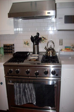 Oak Bluffs Martha's Vineyard vacation rental - Gas range for all your cooking needs