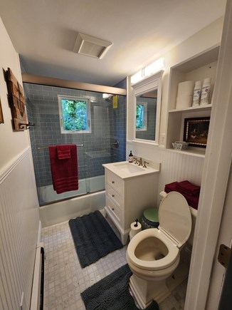 Vineyard Haven Martha's Vineyard vacation rental - New downstairs bathroom.