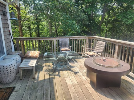 Vineyard Haven Martha's Vineyard vacation rental - Back deck with a large, top-notch grill.