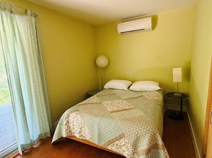 Aquinnah Martha's Vineyard vacation rental - First floor bedroom has access to private deck.