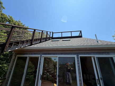 Aquinnah Martha's Vineyard vacation rental - Enjoy waterviews from the roof deck.