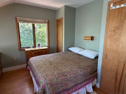 Aquinnah Martha's Vineyard vacation rental - Loft bedroom with queen size bed.