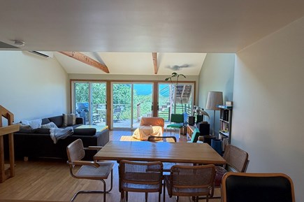 Aquinnah Martha's Vineyard vacation rental - Open living with waterviews.