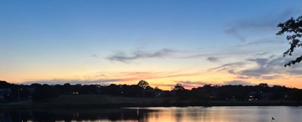 Oak Bluffs, Gingerbread Cottage MVCMA Martha's Vineyard vacation rental - Sunset Lake view