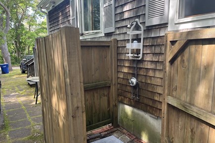 Oak Bluffs Martha's Vineyard vacation rental - Outside shower