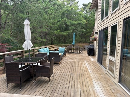 Oak Bluffs Martha's Vineyard vacation rental - Spacious deck for entertaining