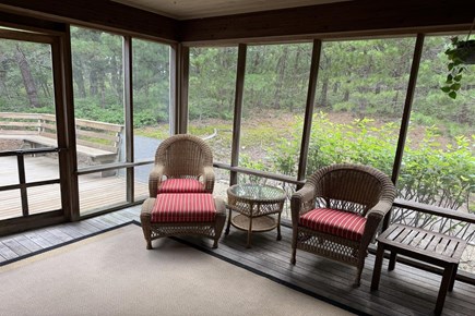 Oak Bluffs Martha's Vineyard vacation rental - Screened in porch