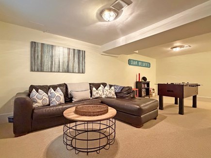 Oak Bluffs Martha's Vineyard vacation rental - Lower Level Family Room