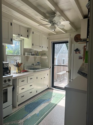 Oak Bluffs Martha's Vineyard vacation rental - Kitchen to back porch