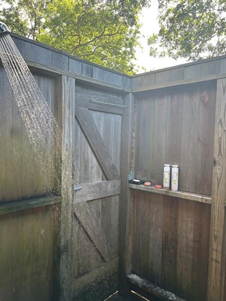 Oak Bluffs Martha's Vineyard vacation rental - Large Outdoor shower