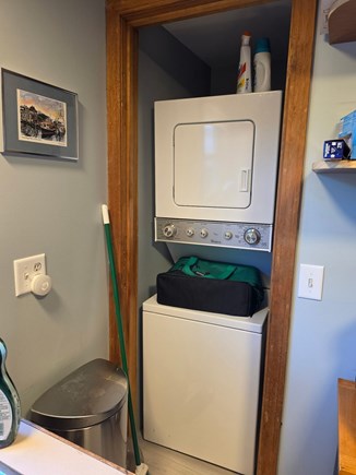 Oak Bluffs Arts District Martha's Vineyard vacation rental - Washer/dryer in kitchen