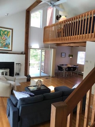 Oak Bluffs, Lagoon Estates Martha's Vineyard vacation rental - Cathedral ceilings and tons of light.