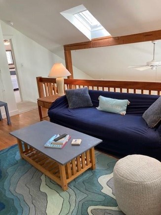 Oak Bluffs, Lagoon Estates Martha's Vineyard vacation rental - Loft area with family space and TV