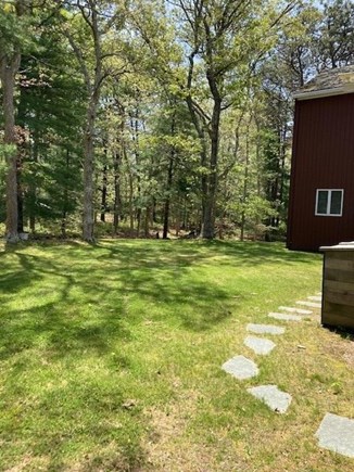 Oak Bluffs, Lagoon Estates Martha's Vineyard vacation rental - Large backyard for fun and games!