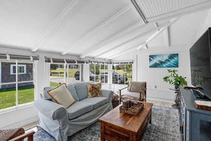Oak Bluffs Martha's Vineyard vacation rental - Beautiful sunny TV room