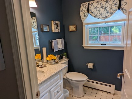 Vineyard Haven Martha's Vineyard vacation rental - 1st floor bathroom with washer/dryer