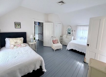 Oak Bluffs, Historic Copeland District Martha's Vineyard vacation rental - 3rd bedroom with two twin beds