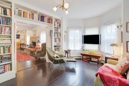Oak Bluffs, Historic Copeland District Martha's Vineyard vacation rental - Library/Family Room