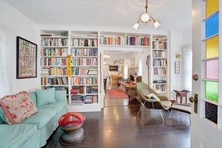 Oak Bluffs, Historic Copeland District Martha's Vineyard vacation rental - Library/Family Room