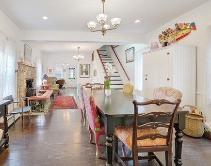 Oak Bluffs, Historic Copeland District Martha's Vineyard vacation rental - Another view looking at front stairs to master bedroom