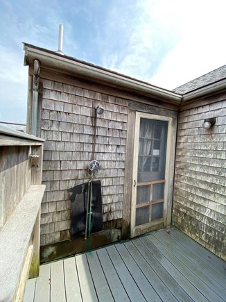 Edgartown, Chappaquidick Martha's Vineyard vacation rental - Outdoor shower in guest house