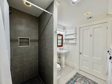 West Tisbury Martha's Vineyard vacation rental - Large shared shower upstairs with laundry
