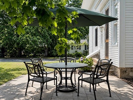 West Tisbury Martha's Vineyard vacation rental - Patio for fine dining or morning coffee