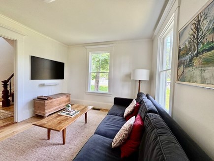 West Tisbury Martha's Vineyard vacation rental - Another angle of the den on the first floor