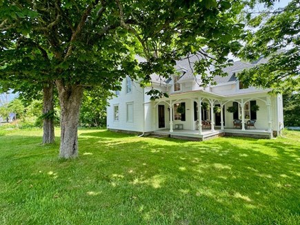 West Tisbury Martha's Vineyard vacation rental - Large green yard