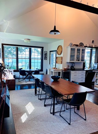 Oak Bluffs Martha's Vineyard vacation rental - Dining area with water views