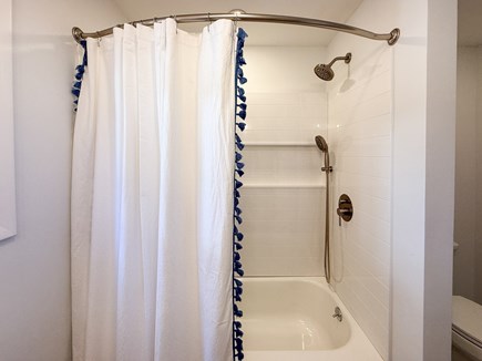 Edgartown Martha's Vineyard vacation rental - Hall Bath with a Shower Tub Combo, First Floor