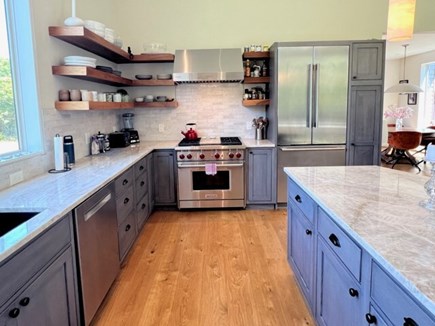 Aquinnah Martha's Vineyard vacation rental - Well equipped kitchen with high end appliances, marble counters