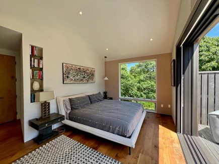 Aquinnah Martha's Vineyard vacation rental - Primary bedroom with king bed