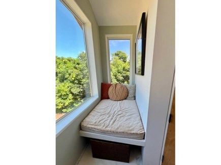 Aquinnah Martha's Vineyard vacation rental - Reading nook in primary suite