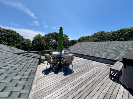 Aquinnah Martha's Vineyard vacation rental - Roof deck with seating an hot tub