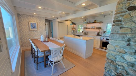 Oak Bluffs Martha's Vineyard vacation rental - Kitchen & dining room w/seating for 8