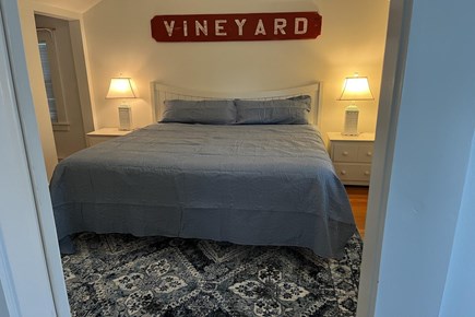 Vineyard Haven Martha's Vineyard vacation rental - King size bed with a/c unit