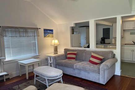 Vineyard Haven Martha's Vineyard vacation rental - Living room with a/c  unit and <br/>TV