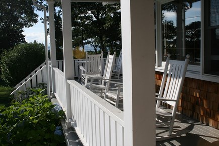 Oak Bluffs, East Chop Martha's Vineyard vacation rental - Porch