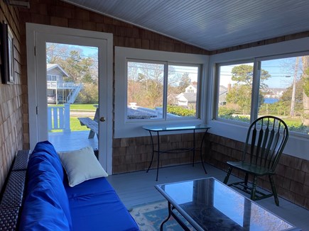 Oak Bluffs, East Chop Martha's Vineyard vacation rental - Glassed in Porch