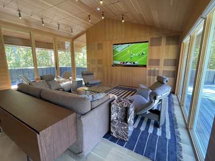 WEST TISBURY Martha's Vineyard vacation rental - Living room-side view