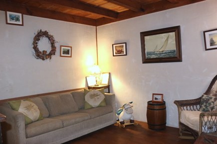 Chilmark Martha's Vineyard vacation rental - Living Room (View toward northeast corner)