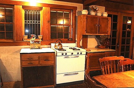 Chilmark Martha's Vineyard vacation rental - Country kitchen facing west