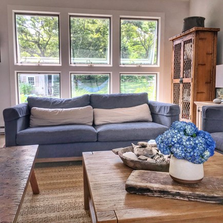 West Tisbury Martha's Vineyard vacation rental - Living Room view