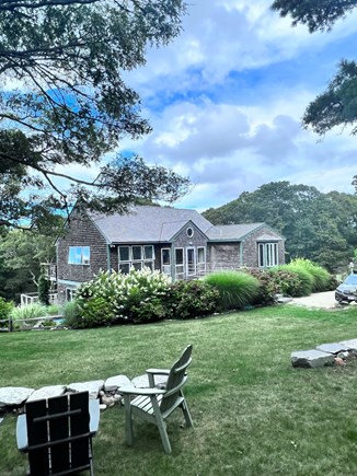 West Tisbury Martha's Vineyard vacation rental - Front of the house and property