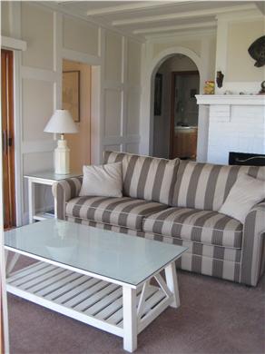 Vineyard Haven Martha's Vineyard vacation rental - Living Room with access to deck and water views