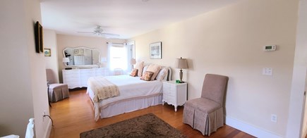Edgartown - In town Martha's Vineyard vacation rental - Large Primary bedroom with King bed.