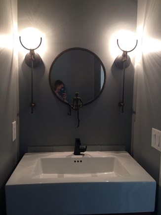 Katama-Edgartown, Edgartown/Katama area located  Martha's Vineyard vacation rental - Powder room off great Room