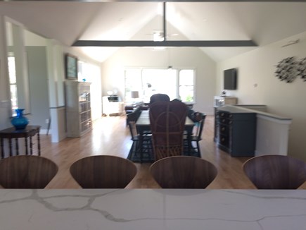 Katama-Edgartown, Edgartown/Katama area located  Martha's Vineyard vacation rental - Dining into kitchen